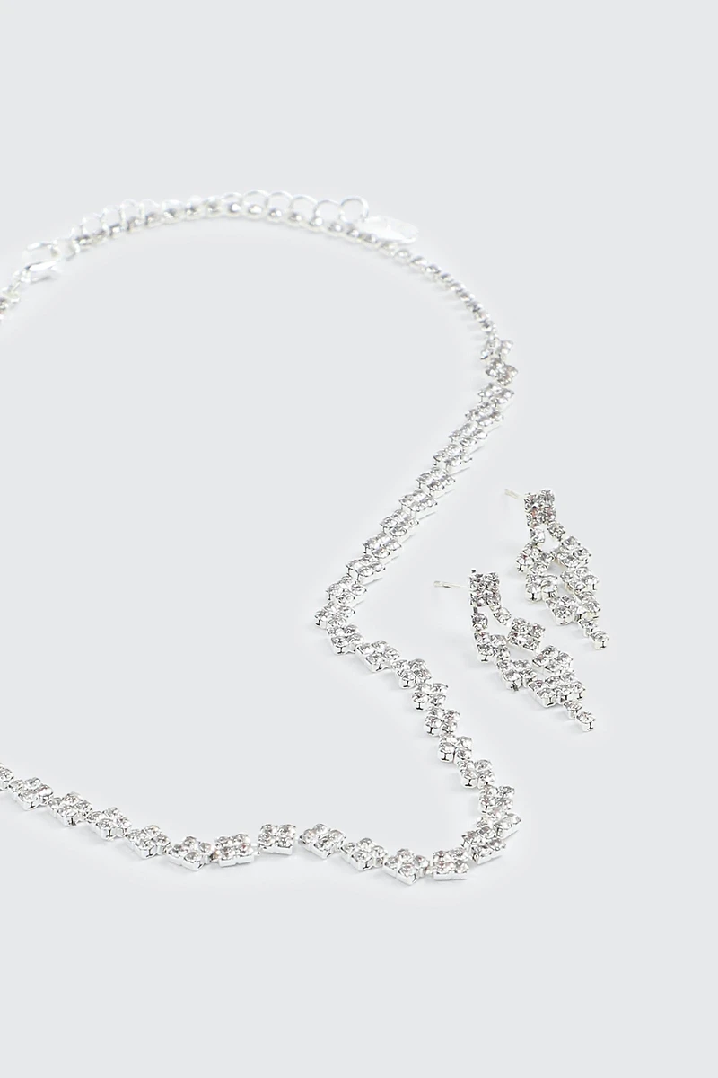 Ensemble bijoux tennis