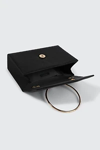 Sac de soirée à poignée anneau