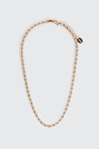 Ardene Torsade Chain Necklace in Gold | Eco-Conscious