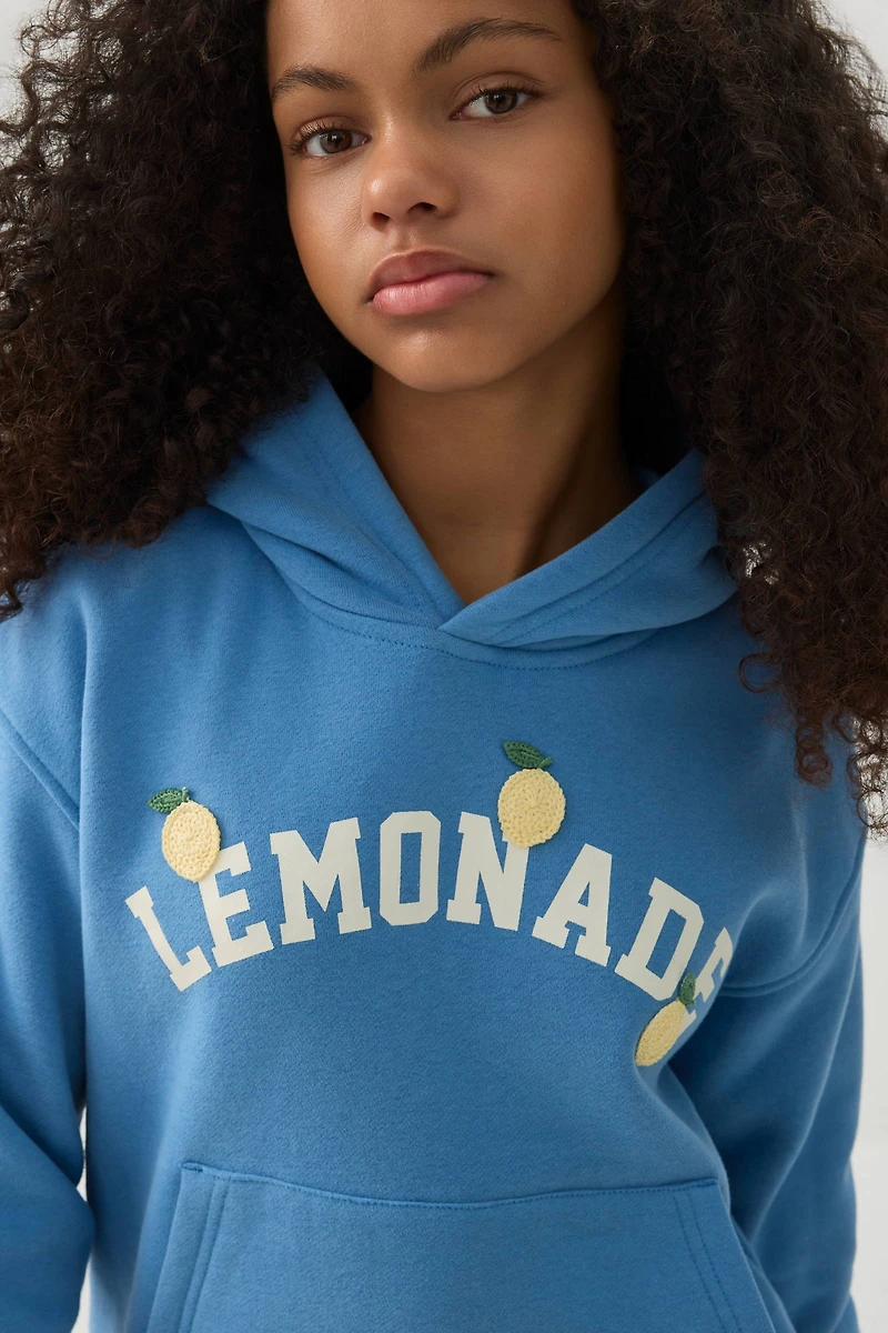 Chandail capuchon graphique en Molleton MADESOFT