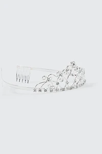 Ardene Gemstone Tiara in Silver
