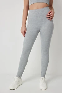 Legging côtelé sans coutures