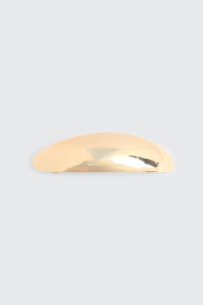 Ardene Metallic Domed Barrette in Gold