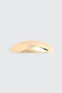 Ardene Metallic Domed Barrette in Gold