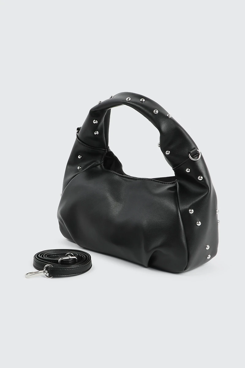 Sac à bandoulière clouté