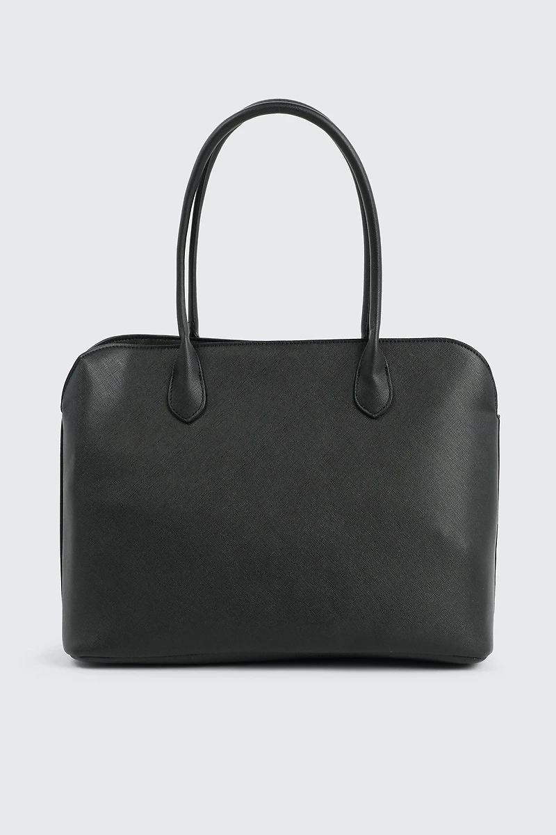 Grand sac fourre-tout à détail de boucle