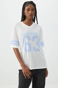 T-shirt football en maille