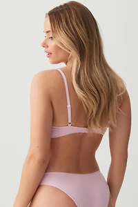 Haut de maillot bralette pointelle