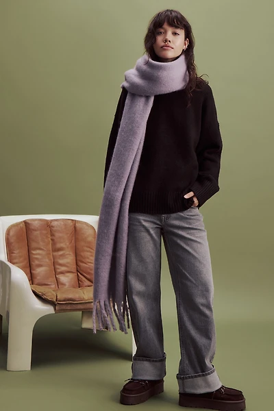 Ardene The Era Mid Rise Straight Jean in Grey | Size | Cotton/Elastane