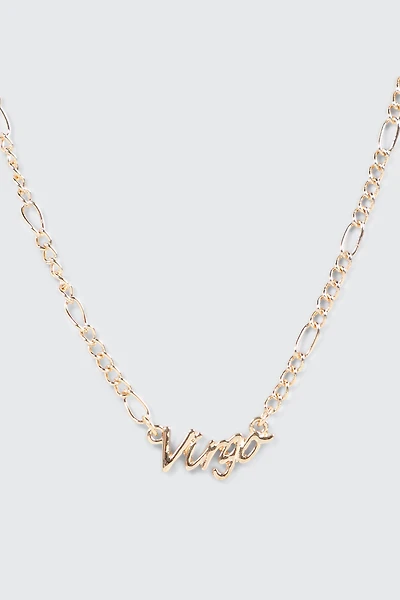 Collier signe du zodiaque Virgo