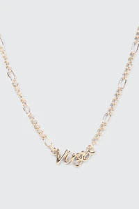 Collier signe du zodiaque Virgo