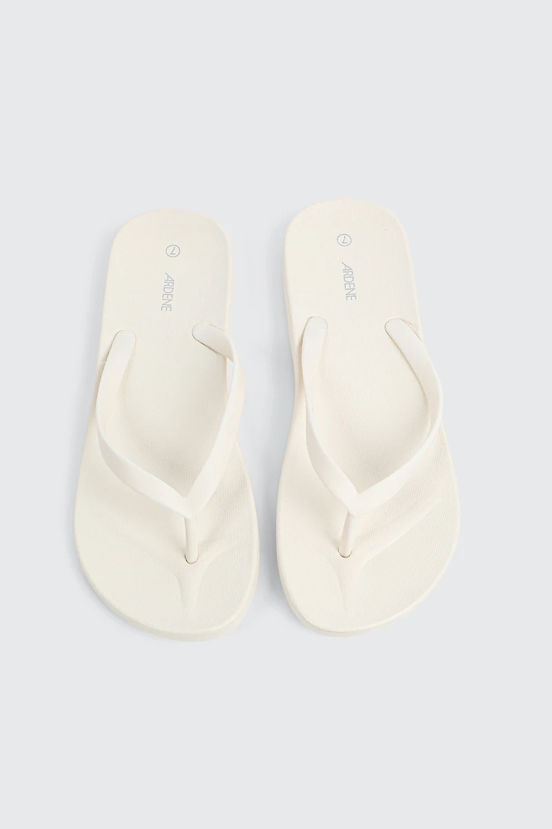 Sandales de plage unies