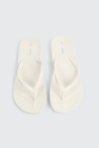 Sandales de plage unies