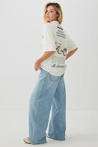 T-shirt carré graphique Jeep