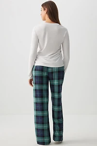 Ensemble pyjama long en tissu HUSHKNIT