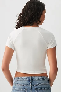 T-shirt à manches courtes raglan