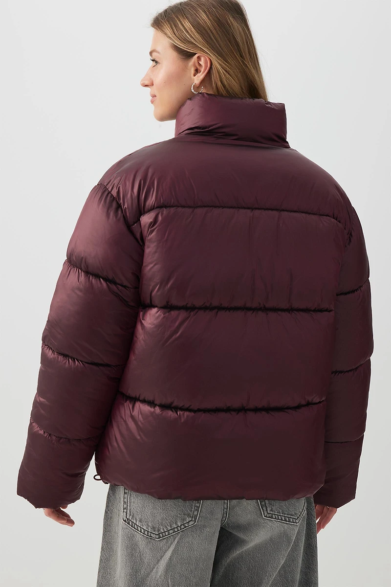 Manteau matelassé ample très léger