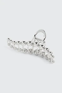 Pince ondulée à boules en métal