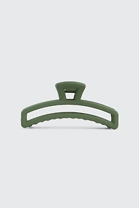 Ardene Cutout Hair Claw in Sage