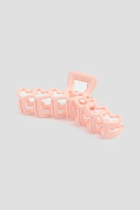 Pince à cheveux à découpes en cœur