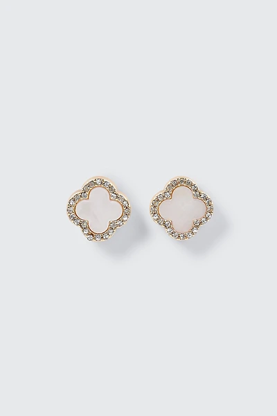 Ardene 14K Gold Plated Clove Earrings