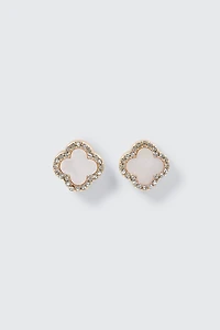 Ardene 14K Gold Plated Clove Earrings