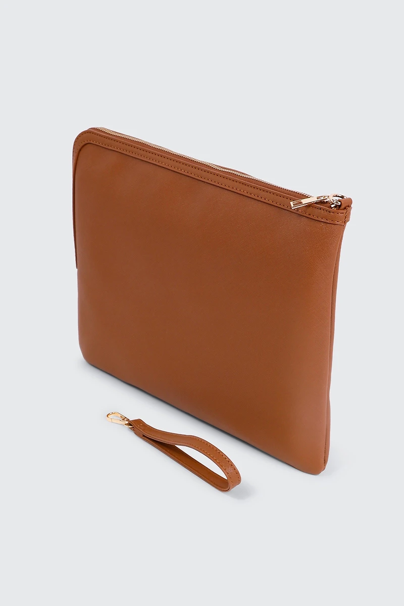 tui pour ordinateur 13 po en faux cuir