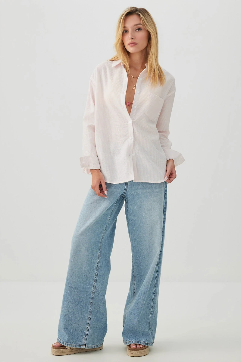 Chemise légère boutonnée