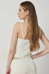 Camisole en dentelle