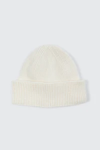 Ardene Man Short Rib Beanie For Men in Off-White | 100% Acrylic
