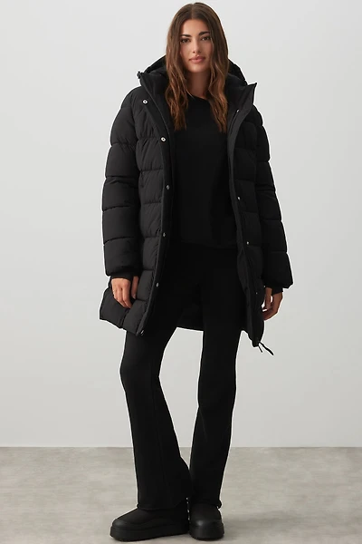 Ardene The Maxi Puff in Midnight Haze | Size | Polyester