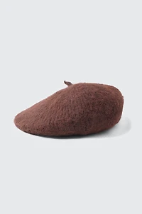 Ardene Super Soft Beret in Brown