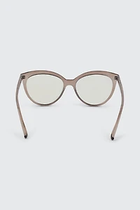 Lunettes œil de chat anti-lumière bleue