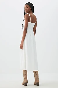 Robe paysanne midi