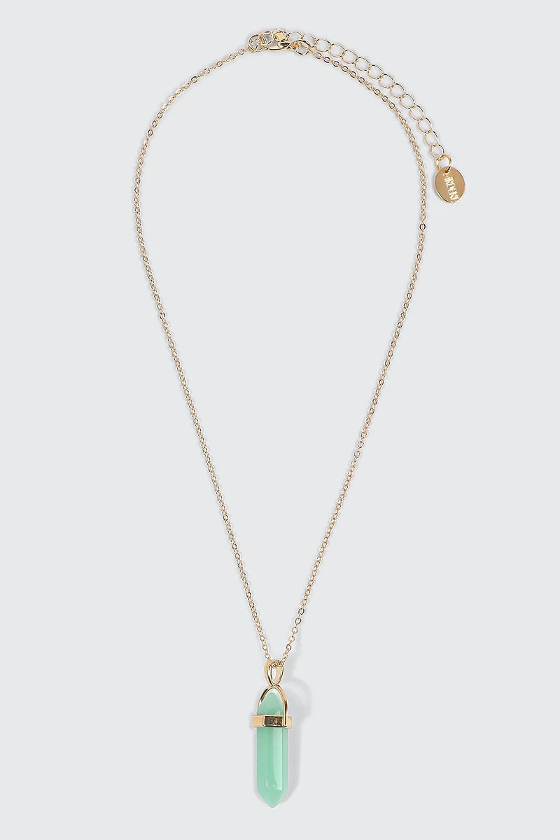 Collier à pierre de Jade