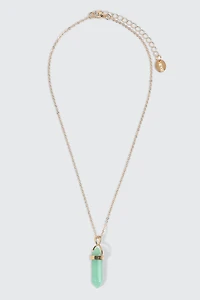 Collier à pierre de Jade