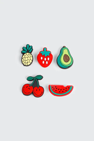 Ardene 5-Pack Fruit food Shoe Charms