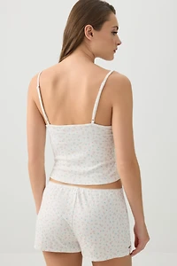 Ensemble pyjama en pointelle