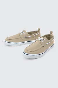 Chaussures bateau en toile