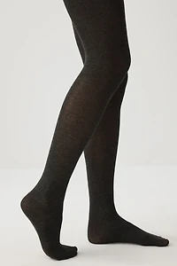 Ardene Bamboo Rayon Tights in Dark Grey | Size | Rayon/Spandex | Eco-Conscious