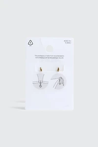 Duo de breloques pour maillot citron et corne