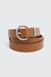 Ceinture à boucle ronde