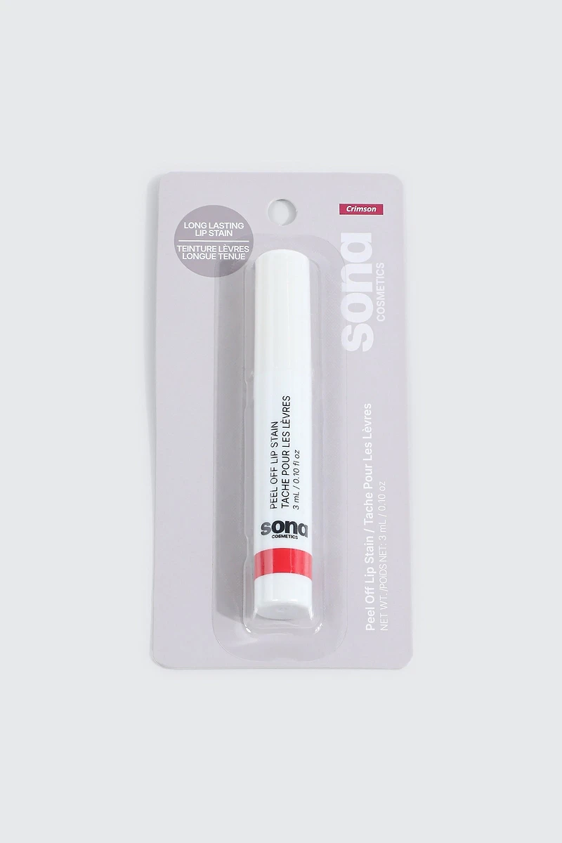 Encre à lèvres pelable - Cramoisi