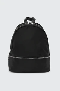 Ardene Nylon Backpack in Black | 100% Recycled Polyester/Nylon | Eco-Conscious