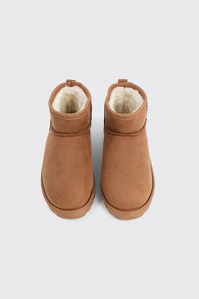 Bottes en faux mouton