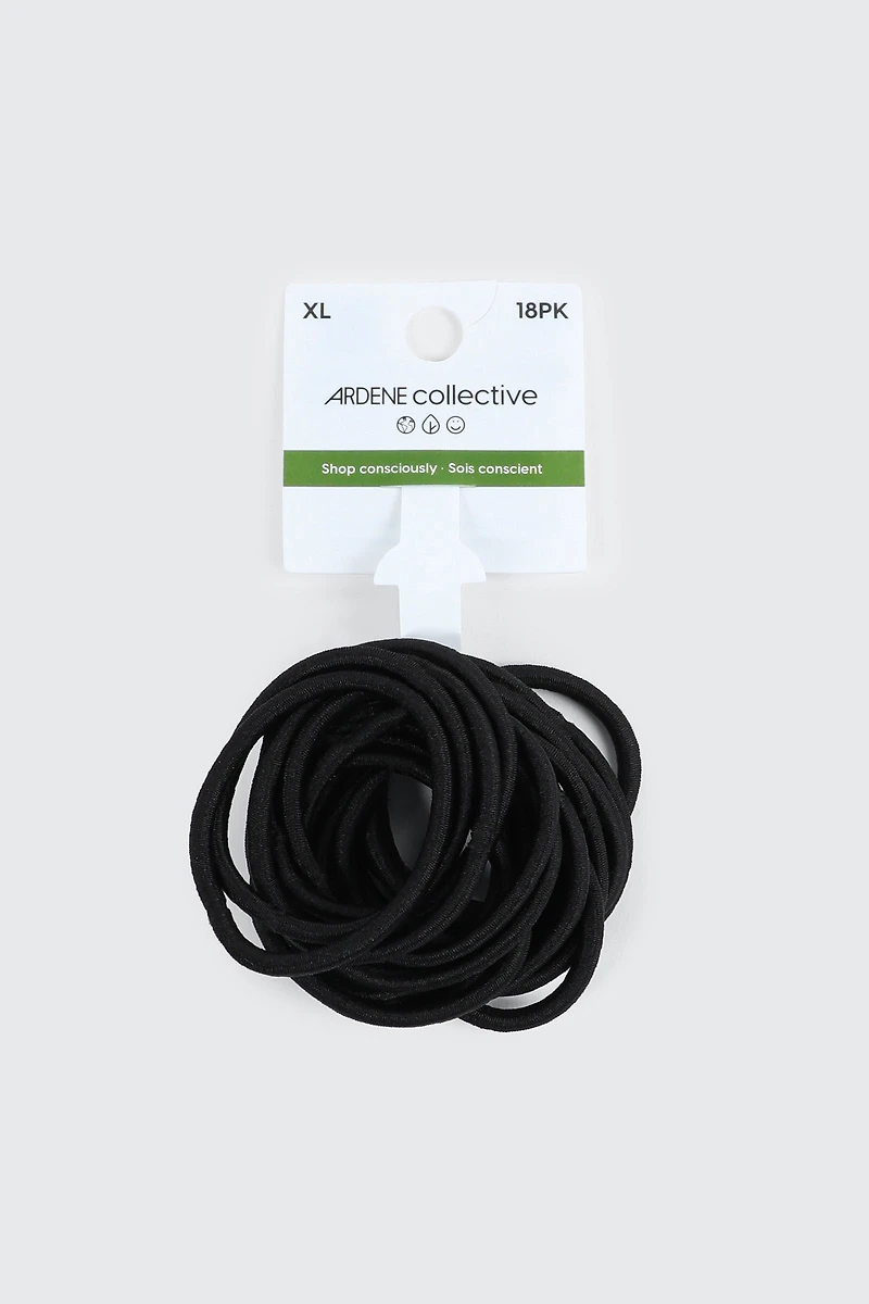 Lot de 18 élastiques pour cheveux