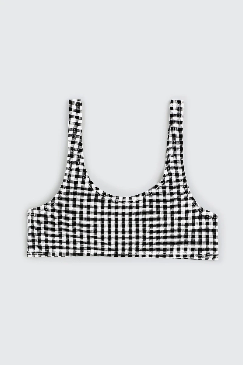 Ardene Kids Printed Bikini Top in | Size | Polyester/Nylon/Elastane | Microfiber
