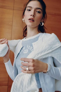 Camisole ras-du-cou à bordures contrastantes