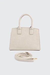 Sac fourre-tout embossé croco