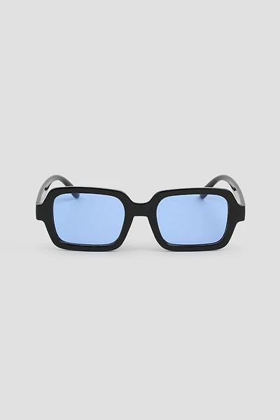 Ardene Square Colored Lense Sunglasses in Light